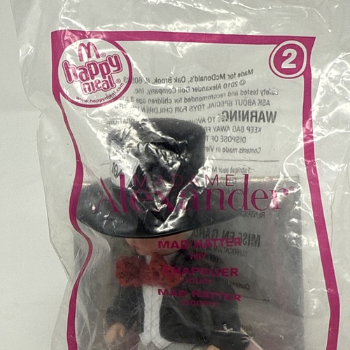 Vintage 2010 McDonald’s Madame Alexander Mad Hatter Toy Happy Meal - Picture 2 of 8
