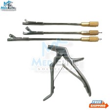 Pinza per biopsia manico completo staccabile con 3 alberi 25 cm strumento chirurgico