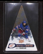 2023-24 Upper Deck Ice Hockey Depth of Winter #DW-7 Mika Zibanejad /199