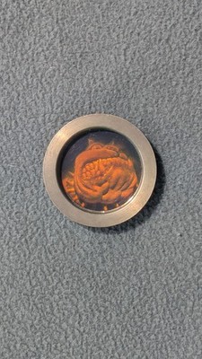 VTG Holographic Hologram Bulldog Heavy Brass Metal POG Slammer