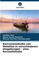 Saritha Vara (U. A.) | Korrosionsstudie Von Metallen In Verschiedenen...