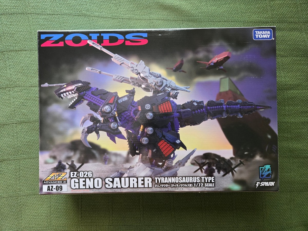 Zoids ADVANCED Zi AZ-09 Geno Saurer 1/72 Scale Model Kit Pre-Built