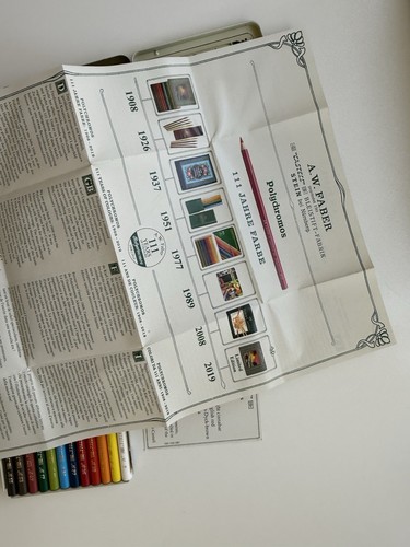 Faber Castell Polychromos 3/4 Length Colored Pencil Anniversary Limited Edition - Picture 6 of 7