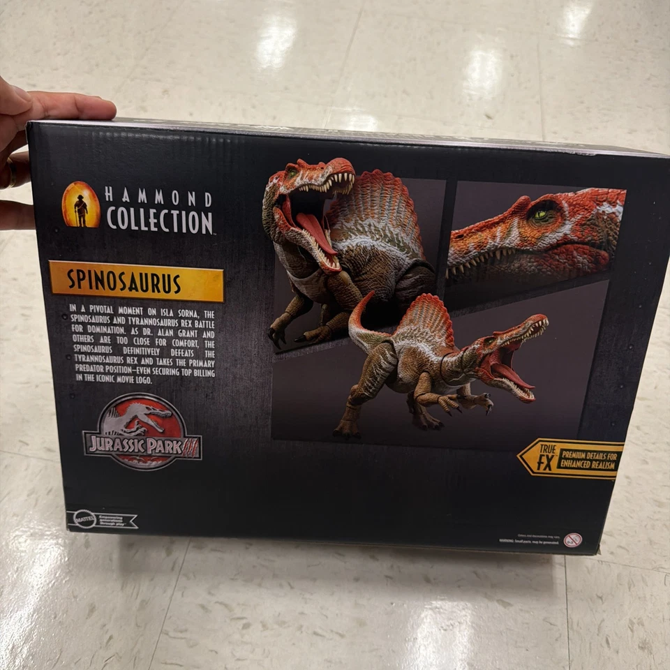 恐龙侏罗纪世界哈蒙德系列侏罗纪公园 3 全新 — 第 4/4 张图片