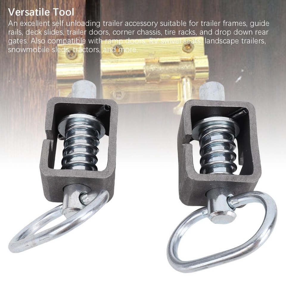 Spring Latch Lock Weld On Heavy Duty Spring Latch Assembly Universal ...