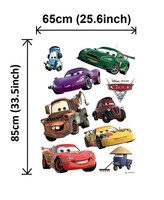 AGdesign Wandsticker Disney Cars Kinderzimmer 65X85 Cm Selbstklebend Vinyl