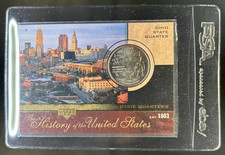 2004 Upper Deck History of the United States Ohio U.S. State Quarters Cards SQ17