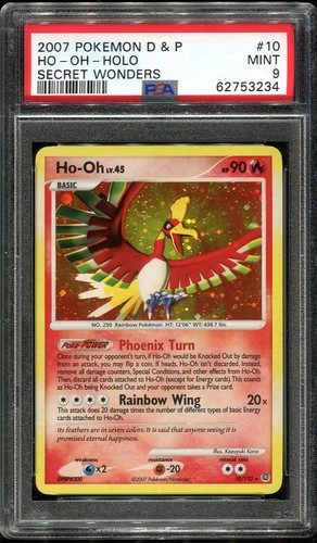 Ho-Oh graded PSA 9 for sale on eBay