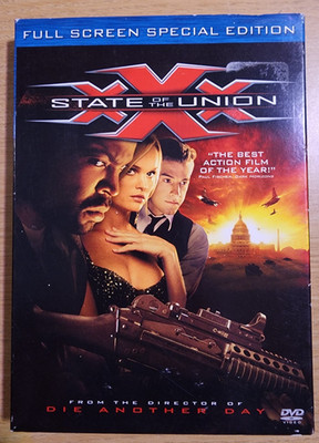 XXX: State of the Union (DVD, 2005, Full Screen) Ice Cube, Willem Dafoe