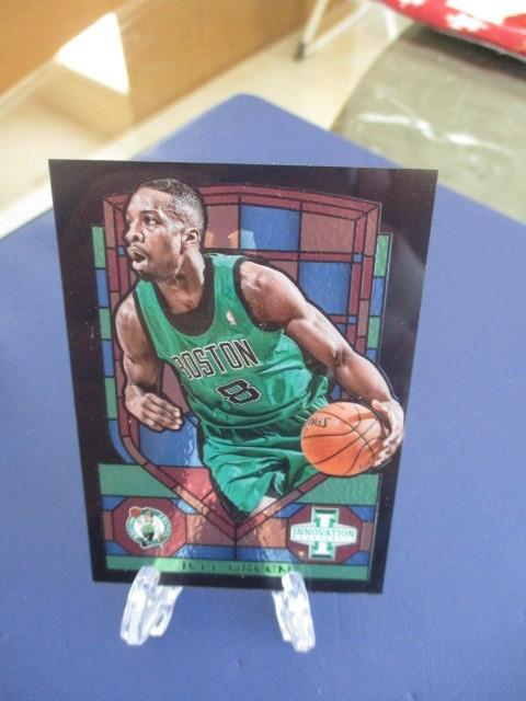 2013-14 Panini Innovation Stained Glass Jeff Green #68