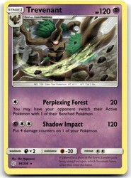 Trevenant 94/236 Cosmic Eclipse Rare