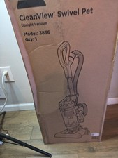 BISSELL CLEANVIEW SWIVEL PET VACUUM ELECTRIC 13" PATH, 25' CORD - BLACK/BLUE