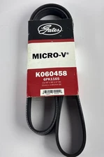 Gates K060458 Micro-V Serpentine Belt 6PK1165 thumbnail 4