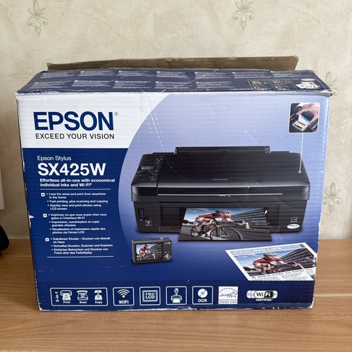 Epson Stylus SX425W WLAN All-in-One Tintenstrahl Farbdrucker - Drucken Kopieren Scannen - Bild 19 von 22