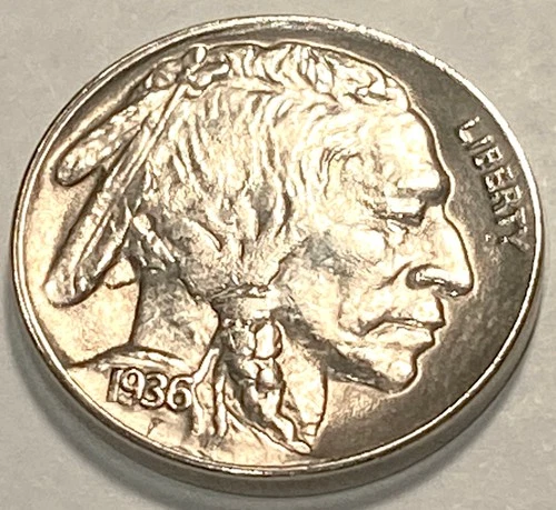 1936 D Buffalo Nickel GEM BU+ NO RESERVE  *J2275