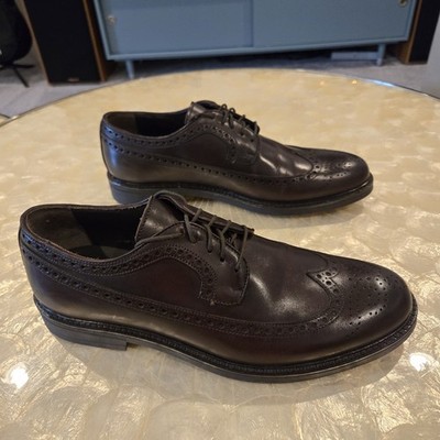 Florsheim Imperial Giotto Wingtip Brown Shoes Size 11.5 NEW IN BOX MADE IN ITALY