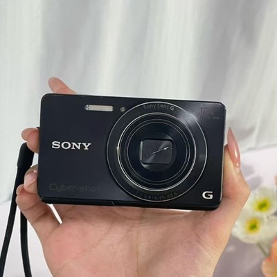 Sony Cyber-shot DSC-W690 16.1MP CCD Digital Camera 10x Zoom 25mm Wide HD Video