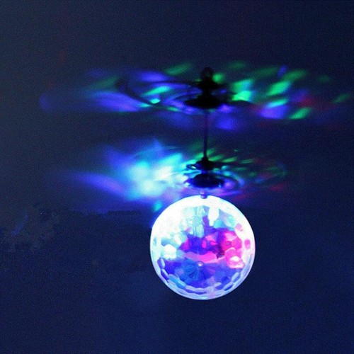 Nuova Palla Volante Luminosa Bambini Volo Palline Elettroniche Infrarossi Induzione Aircra - Foto 2 di 24