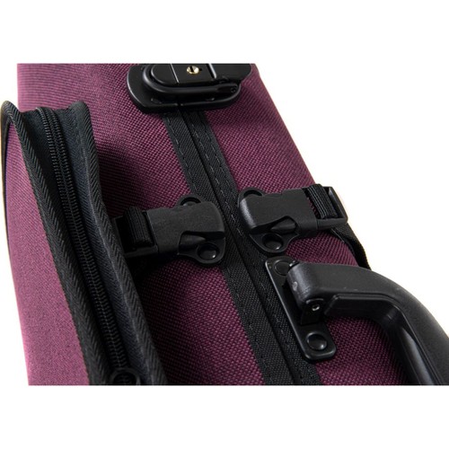 GEWA Violin Case, Bio-A, Oblong, 4/4-1/2, Violet, Pocket & Adjustable Neck Pad - Picture 5 of 6