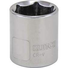 Klutch Socket Metric 27mm 12in.-drive 6-pt.