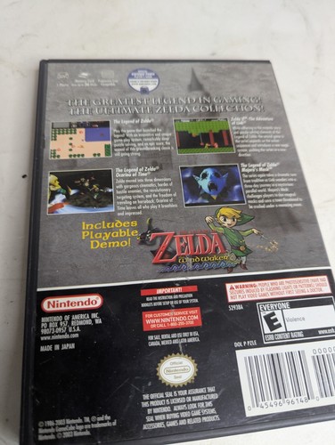 *NO GAME* The Legend of Zelda Collector's Edition Nintendo GameCube AUTHENTIC - Picture 5 of 8
