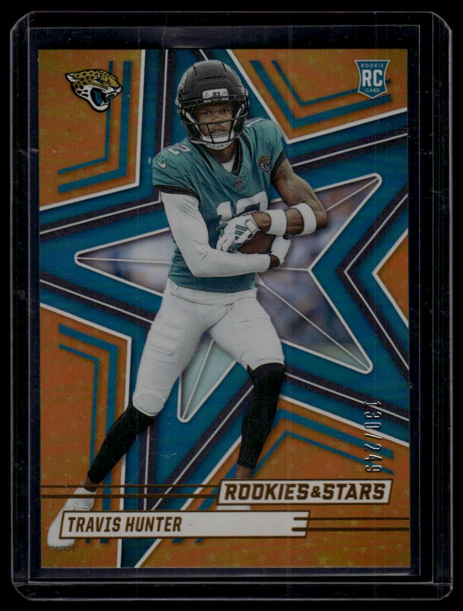 2025 Panini Rookies & Stars #186 Travis Hunter Orange #/249