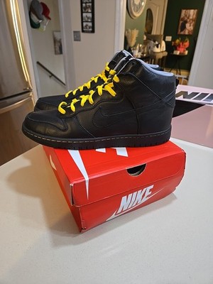 Size 12 - Nike Dunk High Batman ID Premium Leather 2014 1 Of 1