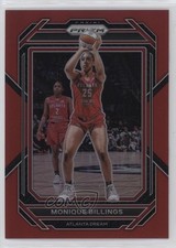 2023 Panini Prizm WNBA Red Prizm 166/199 Monique Billings #62 ng3