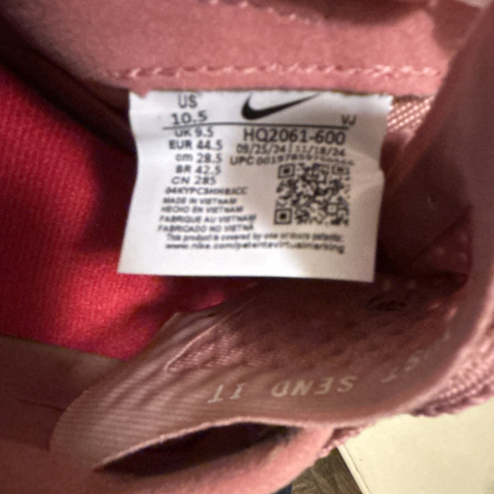 Nike Zoom Rival Sprint HQ2061-600 Track Spikes Pink US 10.5   thumbnail 4