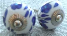 CABINET KNOBS CERAMIC TWO PIECES