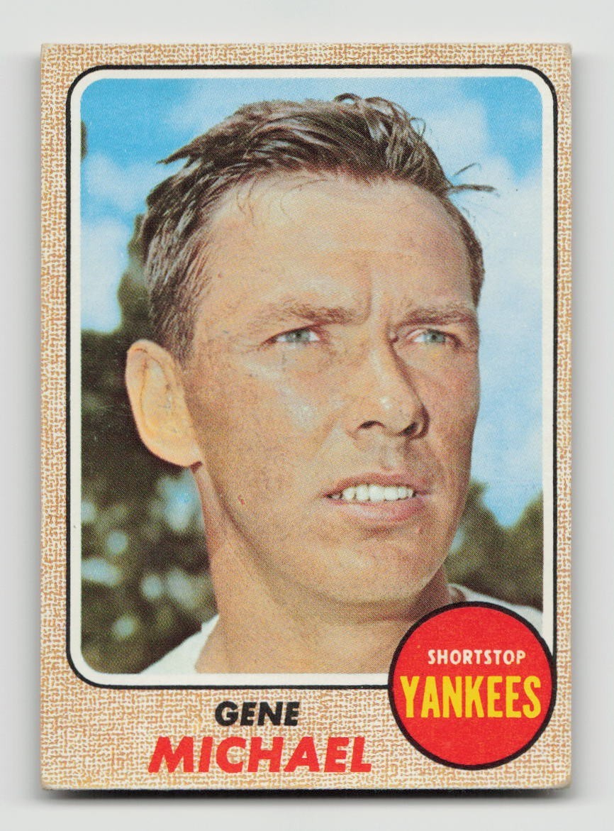 1968 TOPPS #299 GENE MICHAEL VG-EX *Hot Corner Vintage*
