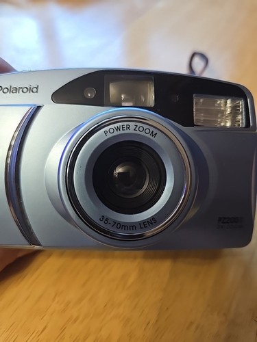 Polaroid PZ2001 Power Zoom 35-70mm Lens Point & Shoot Film Camera Blue - Picture 3 of 5