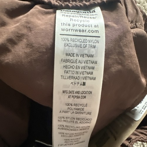 Patagonia Boys' Everyday Pants BrownHiking Outdoor Joggers UPF 40+ Size XS (5-6) - Picture 8 of 10