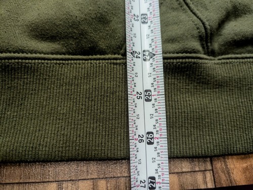 Volcom Men's Single Stone Hoodie Lightweight Sweatshirt Green Size L - Picture 3 of 5