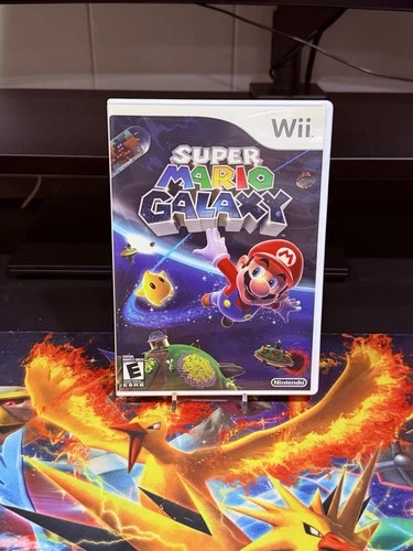 Super Mario Galaxy Nintendo Wii Refurbished 1 Year Warranty - Free Shipping!