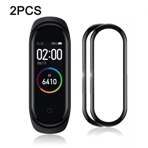 `Screen Protector For Mi Band 5 Hd Clear Bubble Free Anti Scratch A - Photo 6 sur 8