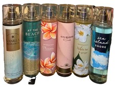 NEW Bath  Body Works Fragrance Mist 8oz Lot Of 6 All Different RETAIL 105 