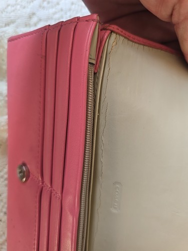 Coach Kristin Flap Wallet Coral Pink - Bild 3 von 7