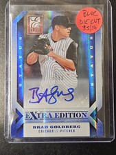 2013 Panini Donruss Elite Extra Edition Blue Die Cut #52 Brad Goldberg 35/50