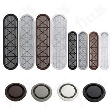 Oval Air For Ventilation Grille Louver Vent Ventilation Cover Grid ABC Plastic
