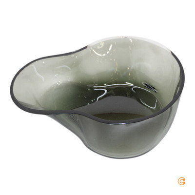 Audo Schale Bowl Dekoschale Glas rauchgrau 28x22cm Dekoration SIEHE TEXT/FOTO