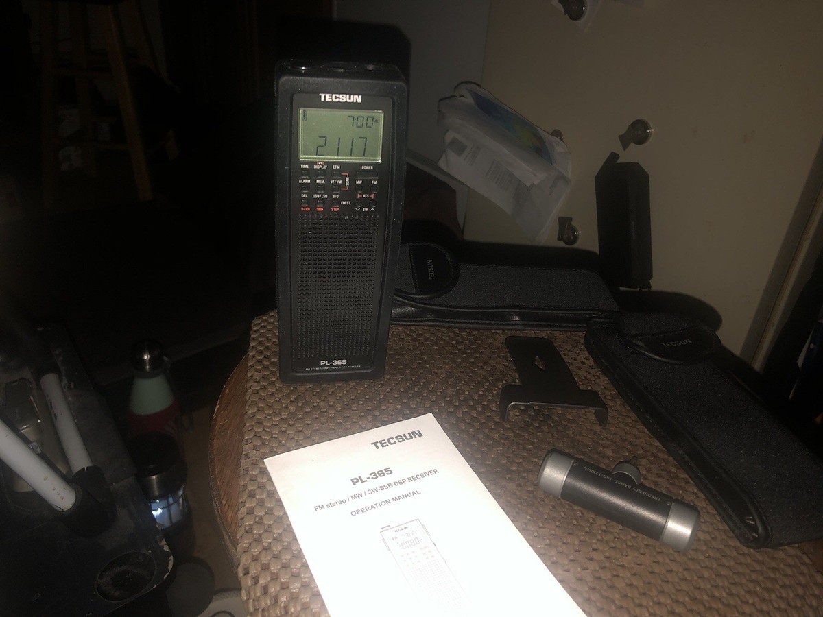 TECSUN PL-365 tragbarer Weltempfänger mit DSP-Technik und SSB-Empfang