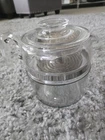 New ListingVintage Pyrex Flameware Glass  Percolator Coffee Pot with INSERTS