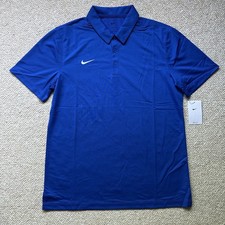 Men's Nike Dri-Fit Franchise Golf Polo, Size - Large, Blue, CI4470-480, NEW