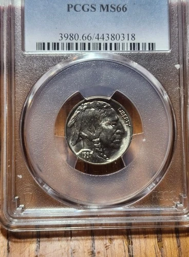 1937 P Buffalo Nickel PCGS MS66