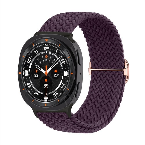 Braided Elastic Nylon Band Strap For Samsung Galaxy Watch 8 /8 Classic Bracelet - Picture 26 of 31