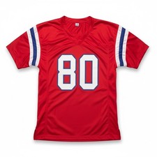 Number 80 Irving Fryar Signed PSA Jersey Red XL (CSC052952)