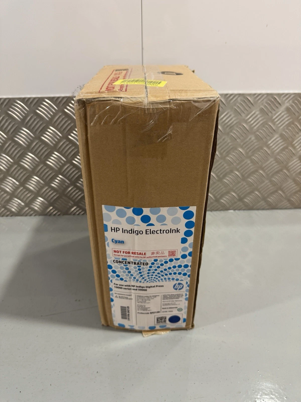 2x Genuine HP Indigo Electroink Inks 10000 50000 Q4212D Brand New