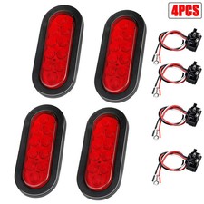 10pcs Waterproof 6oval Led Trailer Truck Light Boat Sealed Stop Turn Tail Brake 10pcs Waterproof 6oval Led Trailer Truck Light Boat Sealed Stop Turn Tail Brake