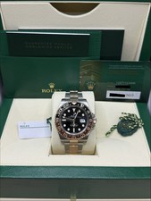 2022 Rolex 126711CHNR GMT Master II ‘Root Beer’ 40mm Rose Gold Watch